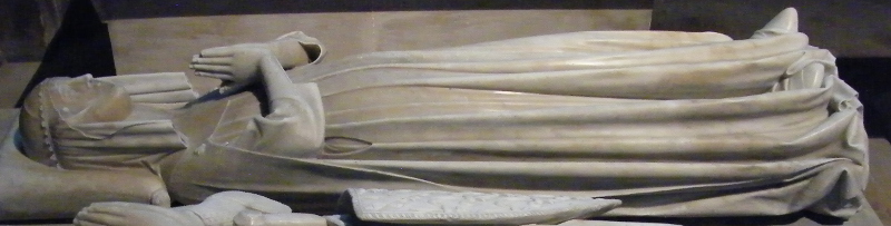 France Paris - St Denis Louis de France 1319 and wife Marguerite dArtois 1311